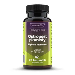 Ostropest Plamisty Ekstrakt 90 Kapsułek Pharmovit