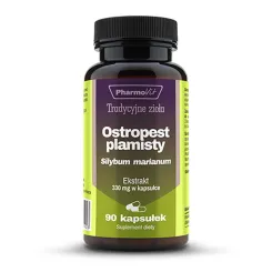 Ostropest Plamisty Ekstrakt 90 Kapsułek Pharmovit