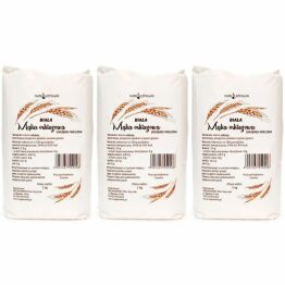 3 x Mąka Orkiszowa Biała Drobna 1 kg Vegamarket
