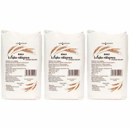 3 x Mąka Orkiszowa Biała Drobna 1 kg Vegamarket
