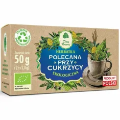 Herbatka Polecana Przy Cukrzycy Eko 50 g (25x 2 g) - Dary Natury