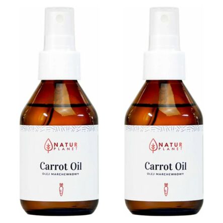 2 x Olej Marchewkowy 100 ml - Natur Planet
