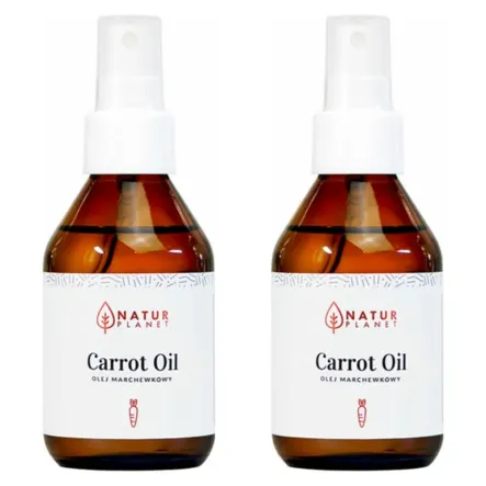 2 x Olej Marchewkowy 100 ml - Natur Planet