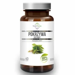 Pokrzywa Ekstrakt 60 Kapsułek - Soul - Farm