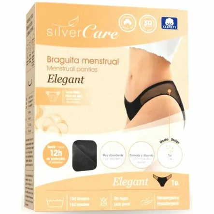 Majtki Menstruacyjne ELEGANT Rozmiar M 1 Sztuka - Silver Care