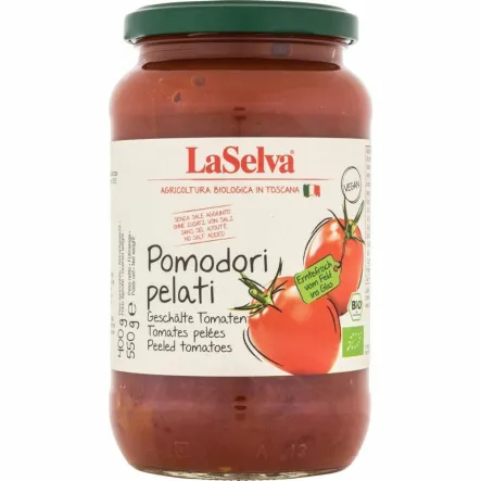 Pomidory Pelati Bio 550 g - LaSelva