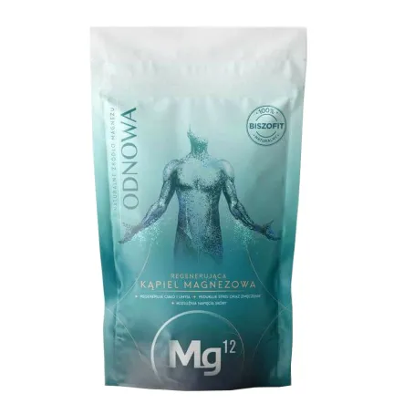 ODNOWA Mg12 Biszofit - Regenerujące Płatki Magnezowe do Kąpieli 1 kg - M12