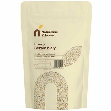 Sezam Biały Ziarno 1 kg - Naturalnie Zdrowe