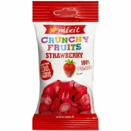 Chrupiąca Truskawka do Kieszeni (Owoce Liofilizowane) 13 g - Mixit