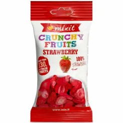 Chrupiąca Truskawka do Kieszeni (Owoce Liofilizowane) 13 g - Mixit