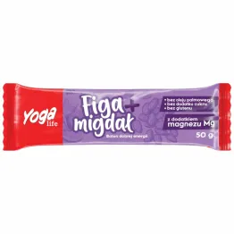 Baton Owocowy Figa z Migdałem 50 g - Yoga Life (07.06.2024)