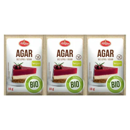 3 x Agar - Agar Bezglutenowy Bio 10 g - Amylon