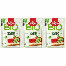 3 x Agar - Agar Bezglutenowy Bio 10 g - Amylon