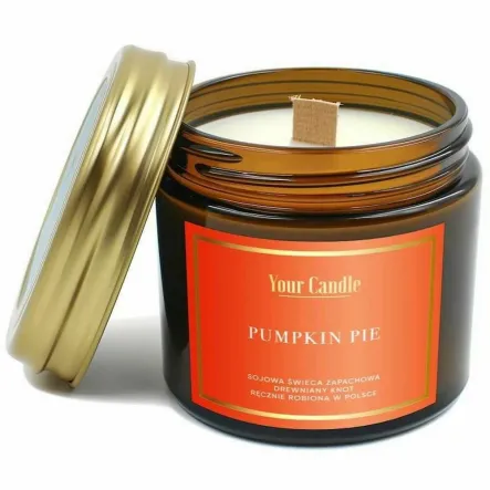 Świeca Sojowa Zapachowa PUMPKIN PIE 120 ml - Your Candle