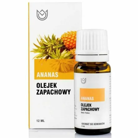 Olejek Zapachowy Ananas 12 ml - Naturalne Aromaty (data: 05.08.2025)