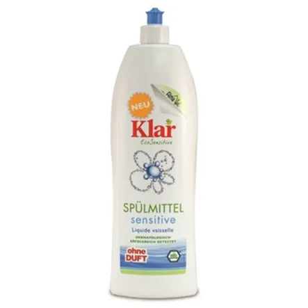 Płyn do Mycia Naczyń Sensitive Eco 1l - Klar - Wyprzedaż