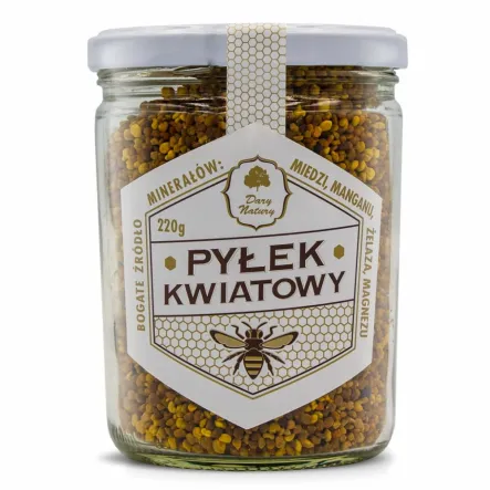 Pyłek Kwiatowy 220 g Dary Natury