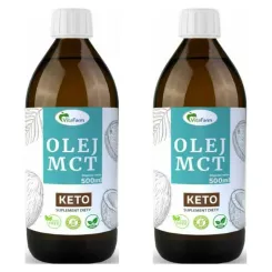 2 x Olej MCT z Kokosa 500 ml - Vitafarm