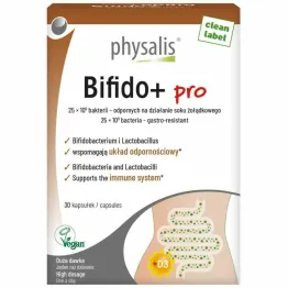 Kapsułki na Odbudowę Flory Jelit (Bifido+Pro) 30 Sztuk - Physalis