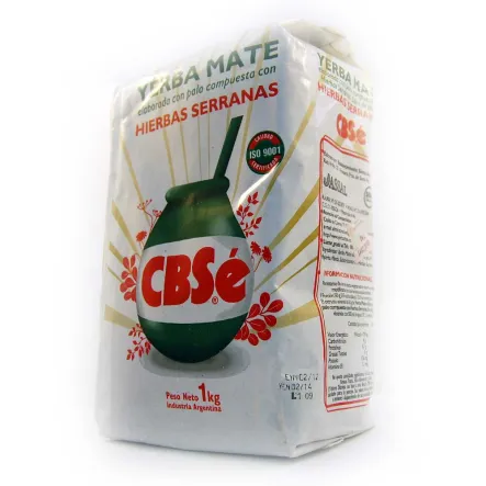 Yerba Mate Cbse Hierbas Serranas 1 Kg