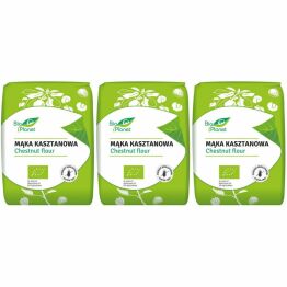 3 x Mąka Kasztanowa Bezglutenowa Bio 700 g - Bio Planet