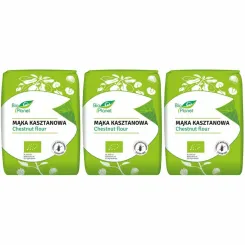 3 x Mąka Kasztanowa Bezglutenowa Bio 700 g - Bio Planet