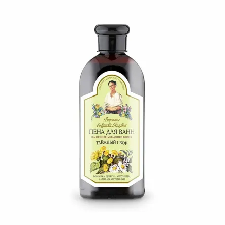 Pianka do Kąpieli Odżywczo - Zmiękczająca Zioła Tajgi 500 ml - Agafi