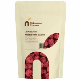 Malina Liofilizowana Całe Owoce 20 g - Naturalnie Zdrowe