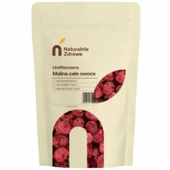 Malina Liofilizowana Całe Owoce 20 g - Naturalnie Zdrowe