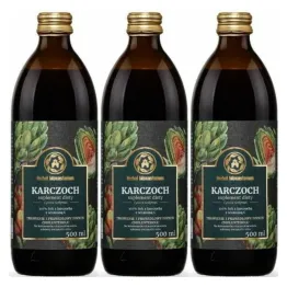 3 x Karczoch 500 ml - Herbal Monasterium