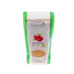 Bio Dzika Róża Owoc Mielony 350 g - Natvita