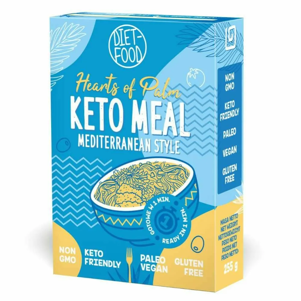 Keto Posiłek z Serca Palmy Danie Śródziemnomorskie 255 g - Diet-Food