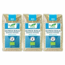 3 x Ekologiczna Quinoa Biała -  Komosa Ryżowa Bezglutenowa 500 g Bio Planet