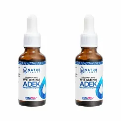 2 x Witamina ADEK Krople 30 ml - Natur Planet