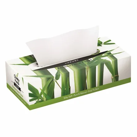 Bambusowe Chusteczki Uniwersalne w Pudełku 80 Sztuk - Cheeky Panda