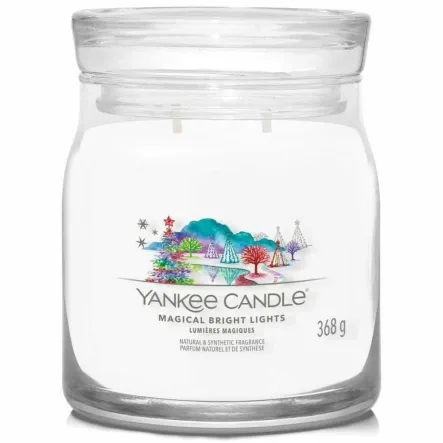 Świeca Średnia MAGICAL BRIGHT LIGHTS - Wosk Sojowy 368 g - YANKEE CANDLE