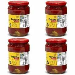 4 x Papryka Grillowana Czerwona 690 g (400 g) - Kier