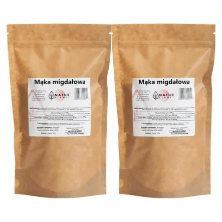 2 x Mąka Migdałowa 500 g - Natur Planet