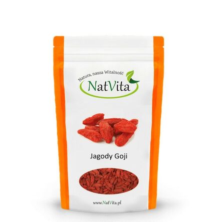 Jagody Goji Owoc Suszony 250 g - Natvita