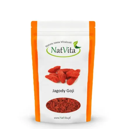 Jagody Goji Owoc Suszony 250 g - Natvita