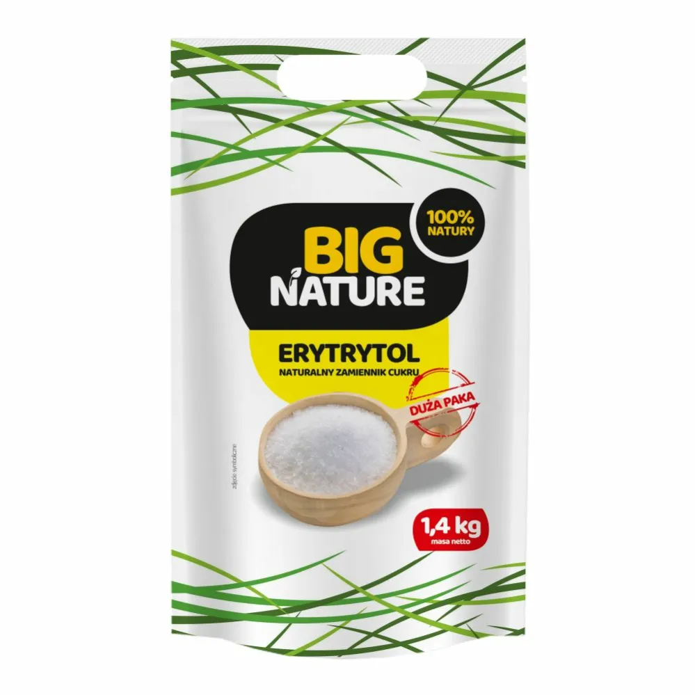 Erytrytol 1,4 kg - Big Nature - Wyprzedaż