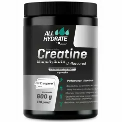 Monohydrat Kreatyny (Creapure®) 600 g - AllHydrate by Aliness