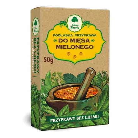 Podlaska Przyprawa do Mięsa Mielonego 50 g - Dary Natury