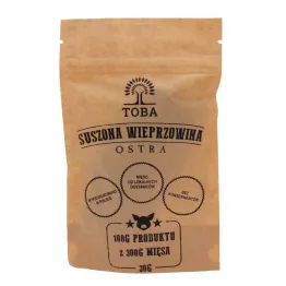 Suszona Wieprzowina Ostra 30 g - TOBA