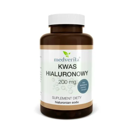 Medverita Kwas Hialuronowy 200 mg 120 Kapsułek