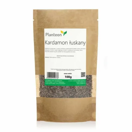 Kardamon Łuskany 100 g - Planteon