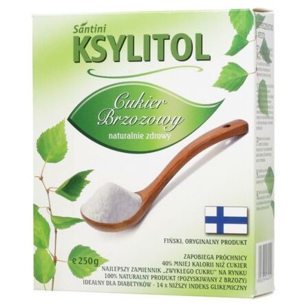 Ksylitol C Krystialiczny 250 g - Santini