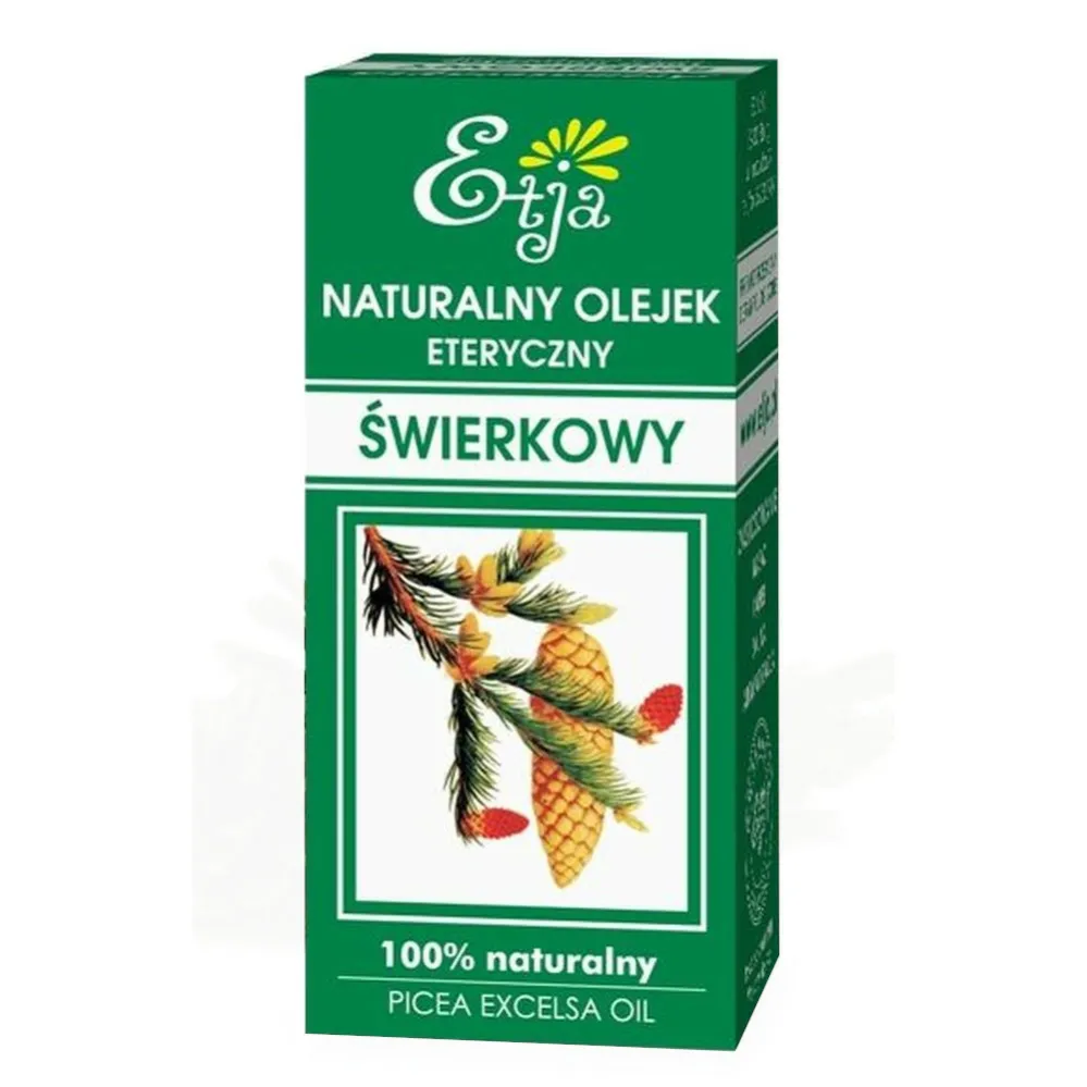 Naturalny Olejek Eteryczny Świerkowy 10 ml - ETJA