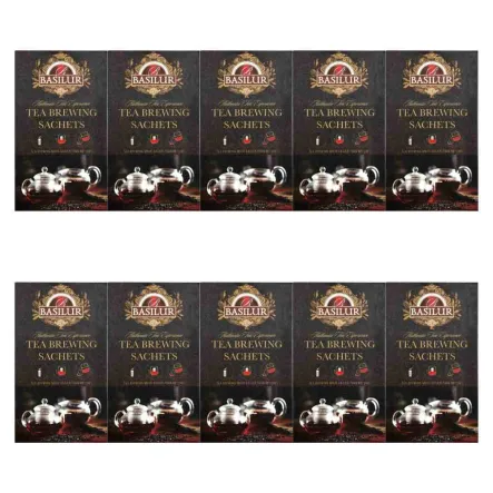 10 x Filtry Papierowe do Herbaty TEA BREWING SACHETS 10 Sztuk - BASILUR
