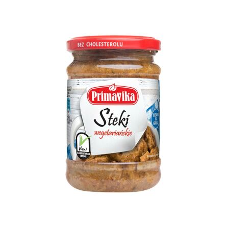 Steki Wegetariańskie 250 g Primavika - Przecena Krótka Data Minimalnej Trwałości